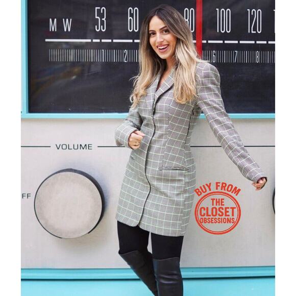 ZARA Printed Blazer Dress NWT - Picture 8 of 16